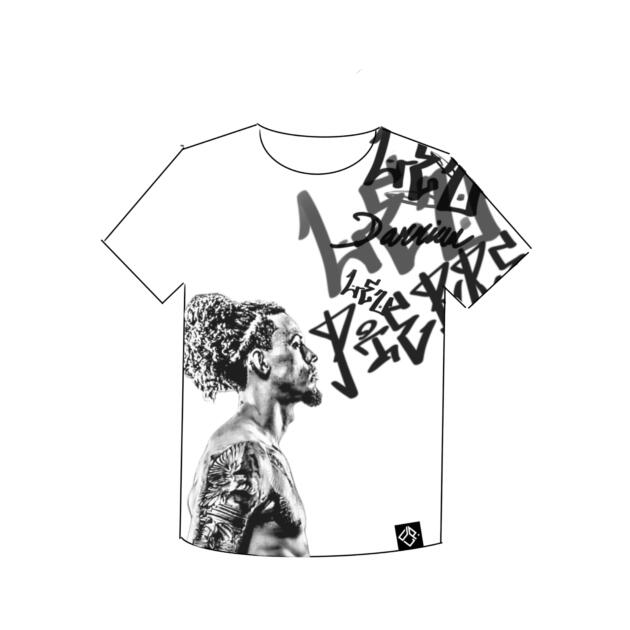 Leu Pierre Portrait Graffiti Tee